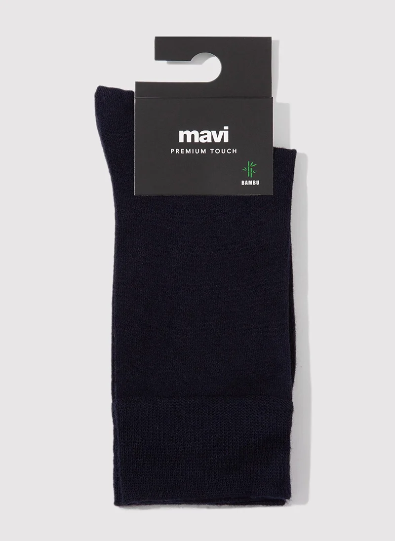 MAVI Blue Socket Socks